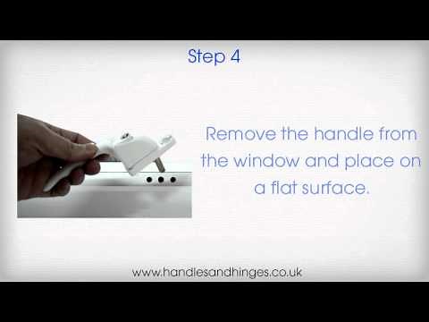 How to Measure & Change UPVC Espag Window Handles - www.handlesandhinges.co.uk