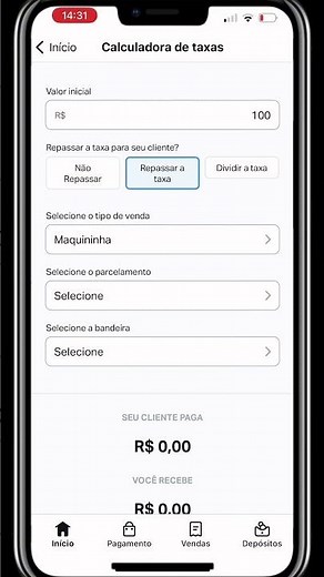 Como usar a calculadora de taxas SumUp?