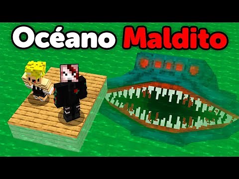 Sobrevivimos al Oceano Maldito en Minecraft