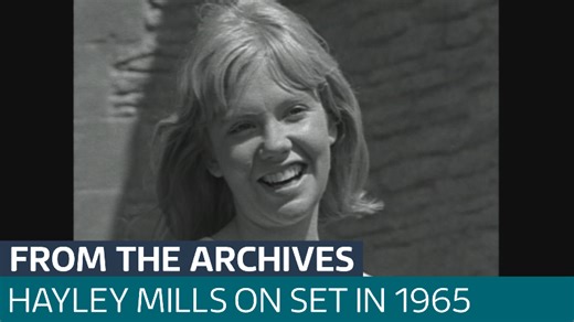 From the archive: Hayley Mills spoke to us from set in 1965 - Latest From ITV News