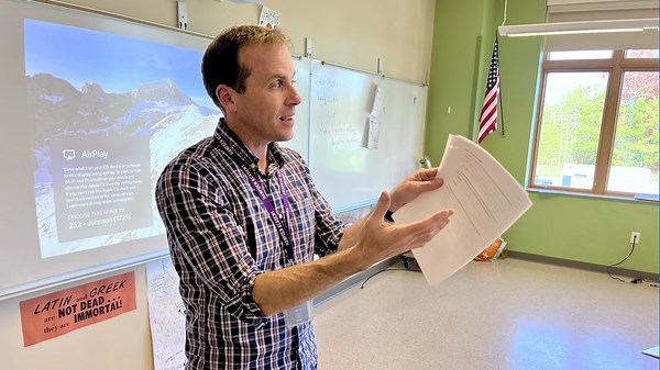 Meet Maine Teacher of the Year finalist Ben Johnson