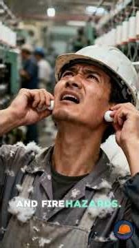 👉 “The fabric you wear… comes with unseen risks.” #CottonWorkers #OccupationalHealth #TextileSafety