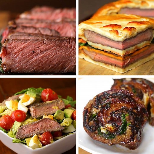 Here are our top 5 steak dinners so you can enjoy THE BEST! 😍 FULL RECIPES: http://bzfd.it/2AZfQCU | Tasty