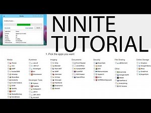 Fastest Way To Setup A New Computer Using Ninite | Install Software Fast On New Install Windows 10