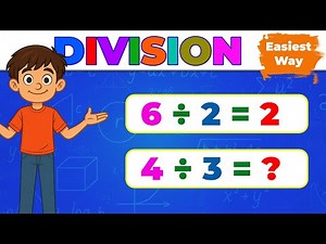 Grade 2 Math Lesson | Basic Maths for Kids🤔 Learn Division the Fun Way!