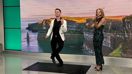 WATCH: World Campion Irish dancers perform on California Live