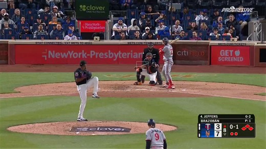 Ryan Jeffers GRAND SLAM!The @Twins tie it in the 8th!