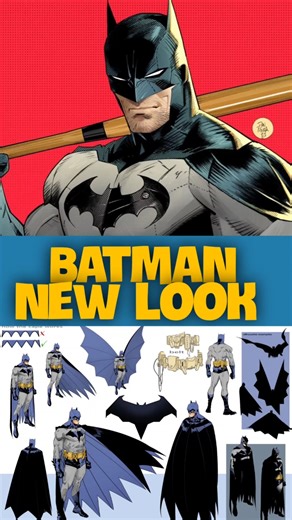 Batman’s New Look Revealed. #batman #dc #marvel #comic