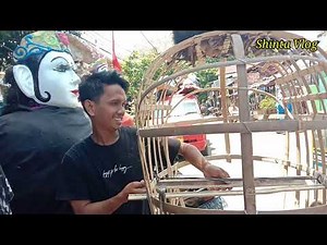 Ondel-ondel Village Vlog and Seeing How to Make Ondel-ondel