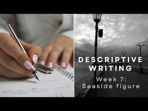 AQA GCSE English Descriptive Writing | Seaside Figure Bench Scene | Study Sessions Week 7