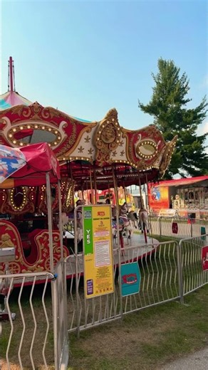Merry-go-round￼ ride ￼