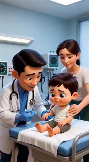 Brave Kid Gets an Injection at the Hospital! 💉🏥 | Hero Doc Toons
