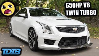 A twin turbo V6 Cadillac makes no sense (650HP ATS-V)