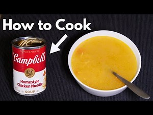 How to Cook Campbell's Chicken Noodle Soup