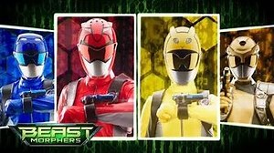 Power Rangers Beast Morphers - Gold Ranger Morph Sequence Official First Look Episode 9