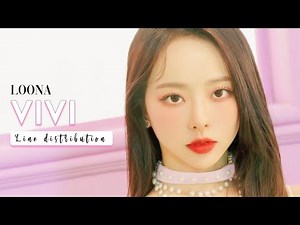 LOONA - ViVi // All Songs Line Distribution (Since Hi High)