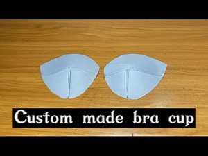 HOW TO CUT AND SEW A CUSTOM MADE BRA CUP