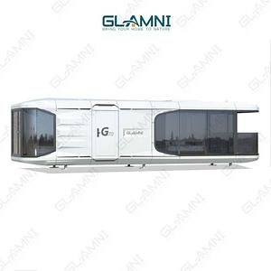 [Hot Item] Light Steel Portable Mobile Galaxy Series G70 Capsule House for 2-4 People