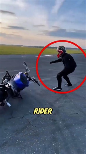Runaway Bike Goes Ghost Mode 😂