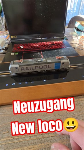 Modelleisenbahn H0 Trainspotting Roco neu Lok new loco #moba #modelrailroad #shorts #h0scale