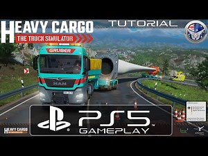 PS5 Heavy Cargo The Truck Simulator - The Tutorial Mission