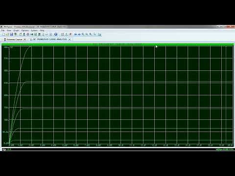 Import spice model in Proteus and draw JFET drain curve