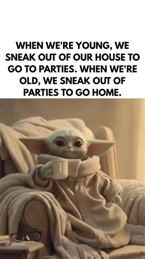 I’m at home 😂😂 | Baby Yoda official