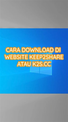How to Download on the Keep2Share or k2s.cc Website #computertutorial #laptoptutorial #shorts