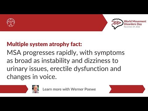 Multiple System Atrophy Overview with Werner Poewe