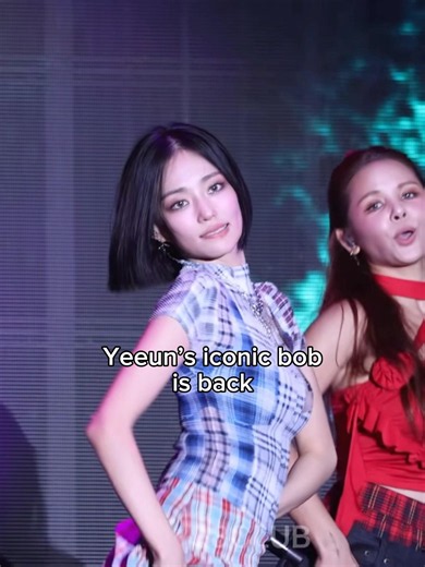 Yeeun’s iconic bob is back 🔥 #yeeun #clc #concert #11thanniversary #AfterAll