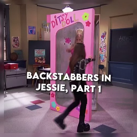 Do you remover this episode? #foryoupage #foryou #fyp #jessie #barbie #doll #friend #peytonlist #debbyryan #backstabber #disney #cobrakai #karate #eco