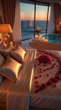 ✨ Inside a Dream Luxury Honeymoon Room 💕 #art