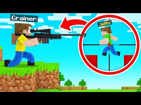 SNIPERS VS PARKOUR RUNNER In Minecraft!