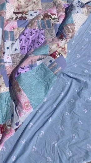 Day 2: Adding the backing to a quilt