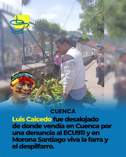 ☕️ #UnCafecito #Cuenca denuncian el desalojo de Luis Caicedo, un padre de familia que, según testimonios ciudadanos, vendía sus productos en los exteriores del Hospital Vicente Corral Moscoso para poder comprar la medicina que necesita su hija. La escena vuelve a poner sobre la mesa una realidad incómoda: mientras algunos luchan día a día por sobrevivir, muchas decisiones institucionales parecen alejarse de las verdaderas urgencias sociales. El contraste indigna aún más cuando se recuerda que la