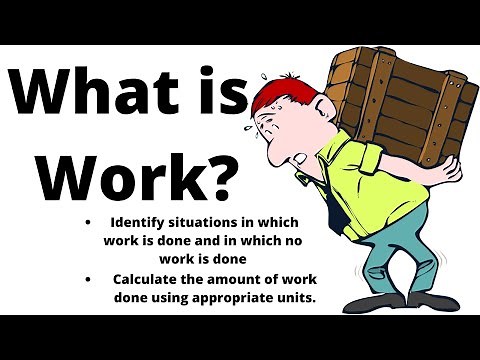 What is Work? Grade 8 Science