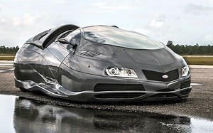 未来的汽车长这样？造车大神开发太空概念汽车，坐上它感觉棒极了！