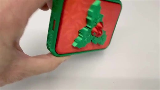 Holiday Mechanical Locking Gift Card Box | Add Magic to Gift Cards & Cash - Etsy