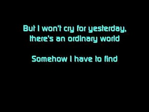 Aurora - Ordinary World with lyrics