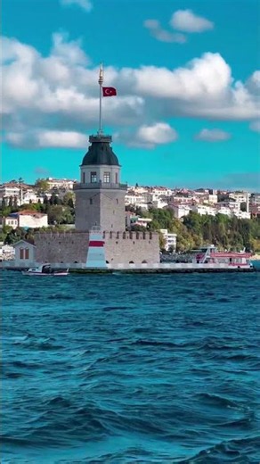 Kız Kulesi’nin Büyüsü❤️#istanbul #turkey #galataportistanbul #turkishworld #travel #history