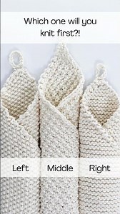 Free Diagonal Dishcloth Knitting Pattern #knitting #dishcloth #knittingpatterns