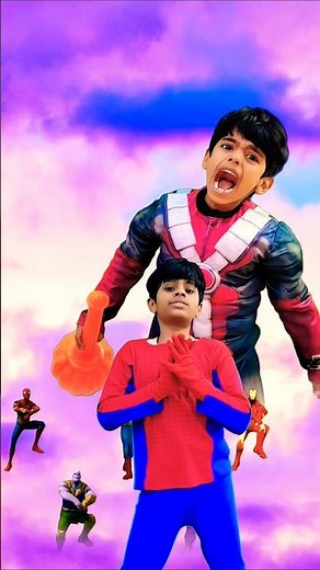 Angry Deadpool | Spider-Man dancing with Avengers #spiderman #marvel #spiderverse