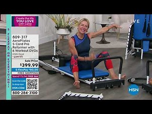 AeroPilates\n5Cord Pro Reformer with 6 Workout DVDs
