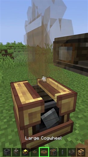 Building A Mechanical Mixer Using Create Mod in Minecraft