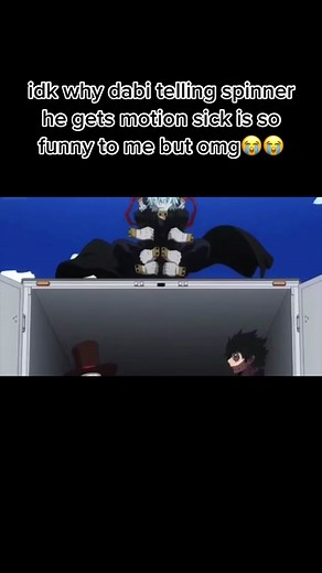 Spinner MHA: Dabi's Motion Sickness is Hilarious
