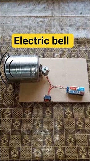 How to Make Electric bell / DIY electric bell #shorts #science project