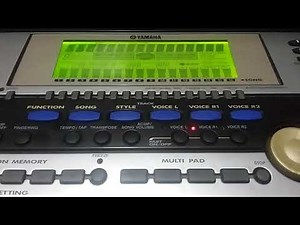 TECLADOS YAMAHA PSR 540 CARACTERÍSTICAS
