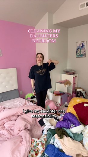 380K views · 5.2K reactions | Clean my daughter’s bedroom with us!...