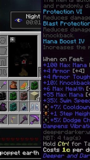 When Witchcraft Backfires… 😱 #Minecraft #NILcraft #Shorts #magic #bestminecraftclips #darthninja18