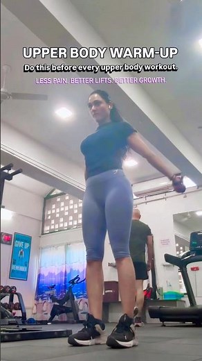 Upper Body Warm Up Before Workout | Injury Prevention & Better Muscle Growth